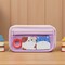 Wrapables 9-Layer Large Capacity Pencil Case with Transparent Compartment, Organizer Pouch for Stationery Tools, Makeup, and Travel, Lavender